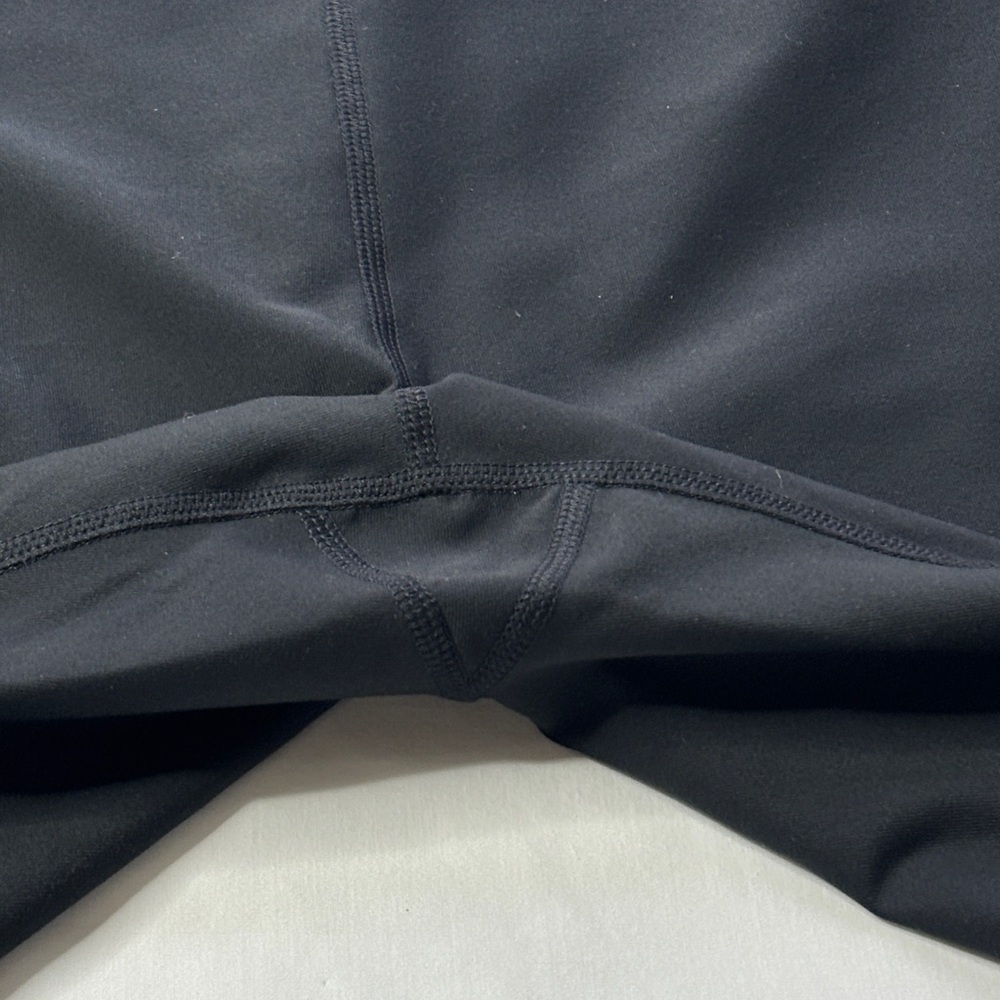 🖤 Eddie Bauer 3X High Waisted Workout Shorts Black Stretch Spandex Women's 🖤 - Picture 11 of 13